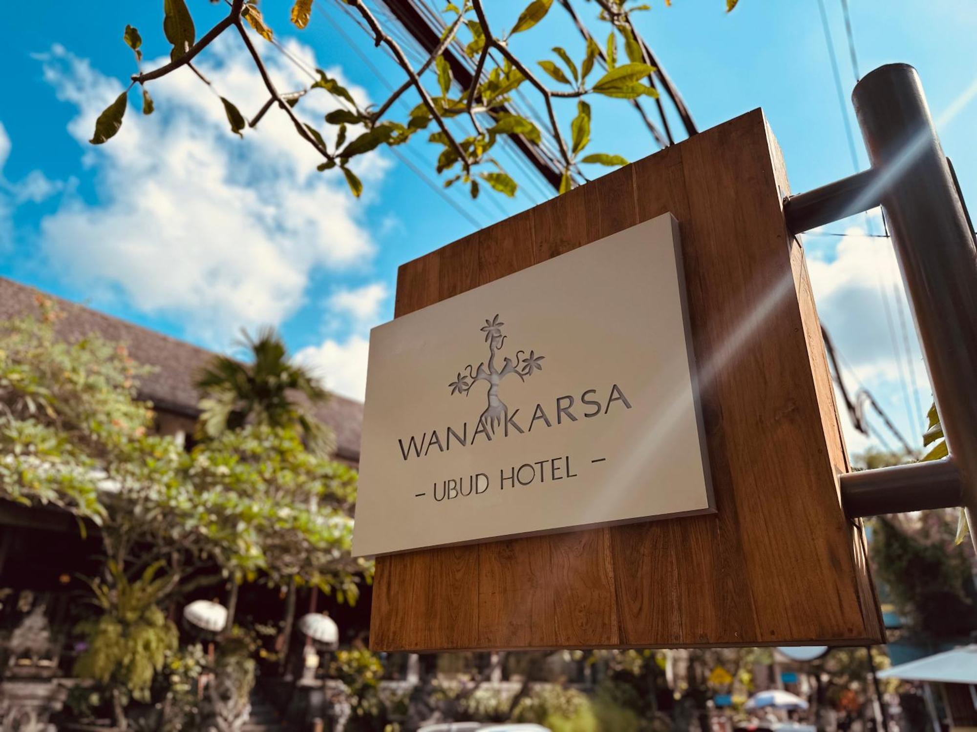 Wana Karsa Ubud Hotel Zewnętrze zdjęcie